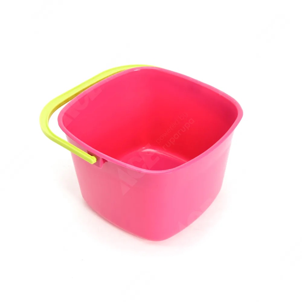 ace Ember Plastik 6 Ltr Persegi - Pink