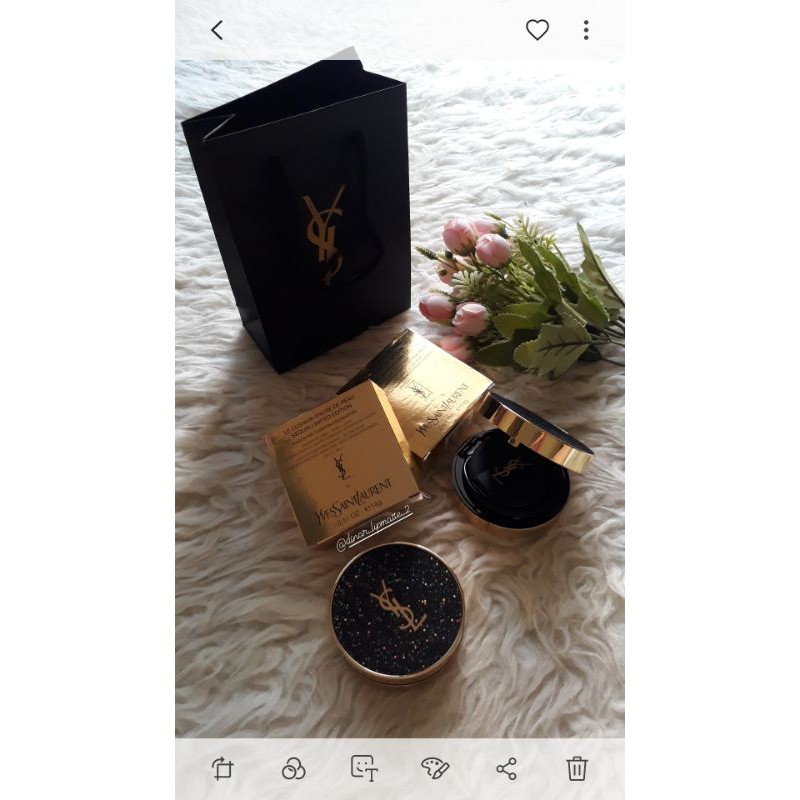 YSL ENCRE DE PEAU CUSHION SEQUIN EDITION