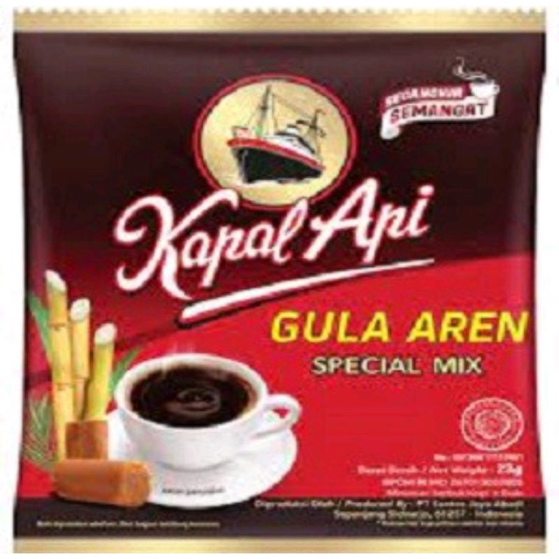 

Kopi Kapal Api Gula Aren dan Kopi Susu Kopi Bubuk Sachet