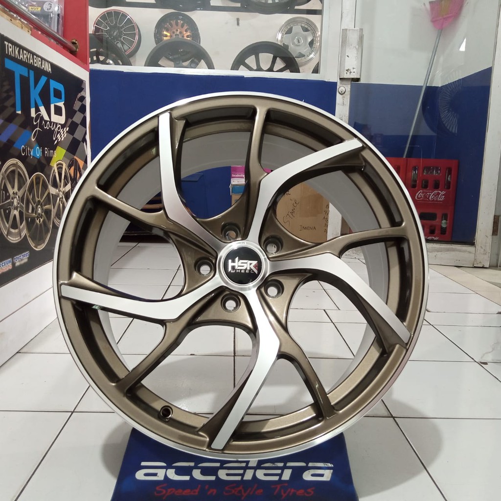 velg mobil racing r19 MUITA HSR R19X85 H5X114,3 camry innova mazdacx5 accrod xpander velg mobil r19