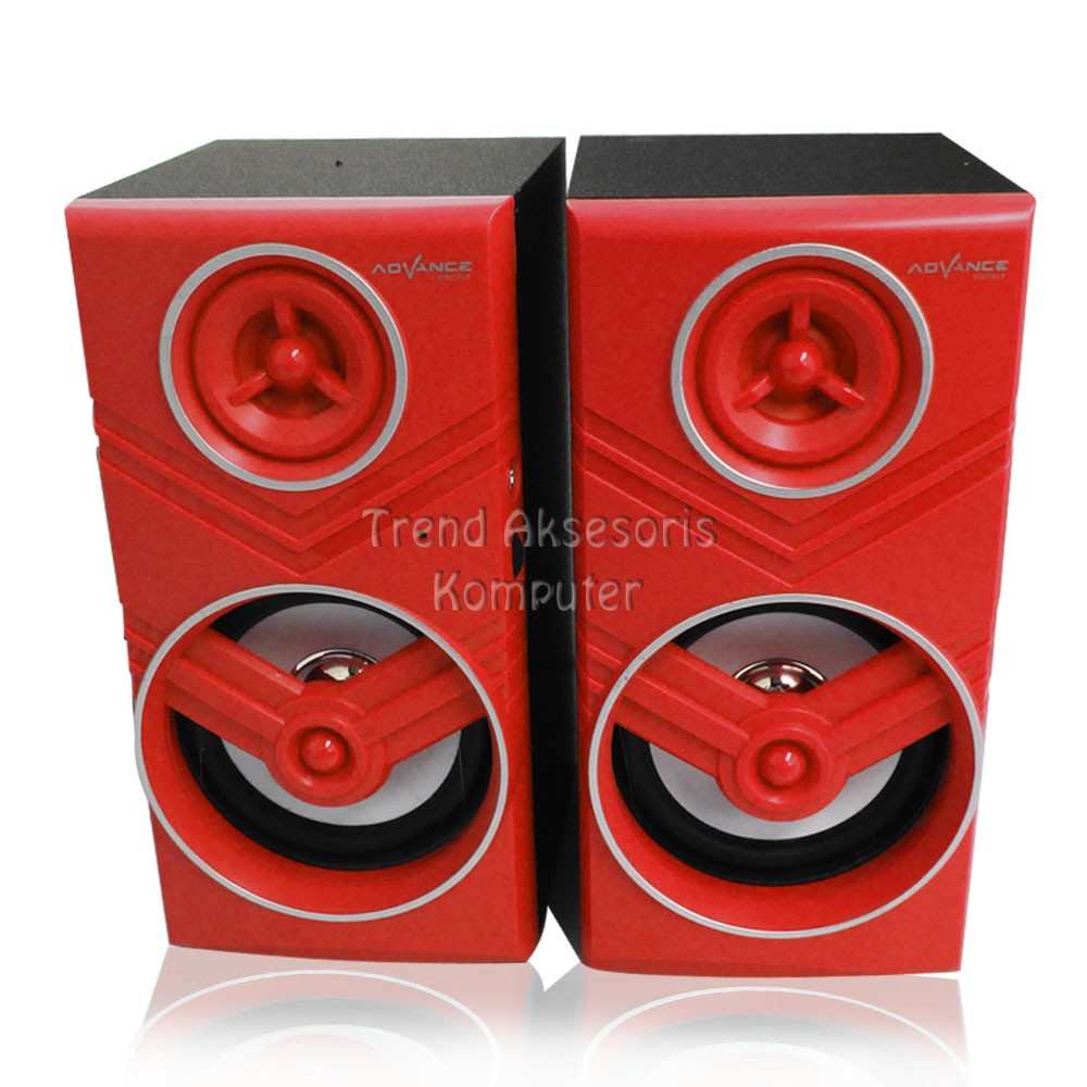 Trend-Advance Duo-080 Speaker Komputer USB with Volume Control-HITAM