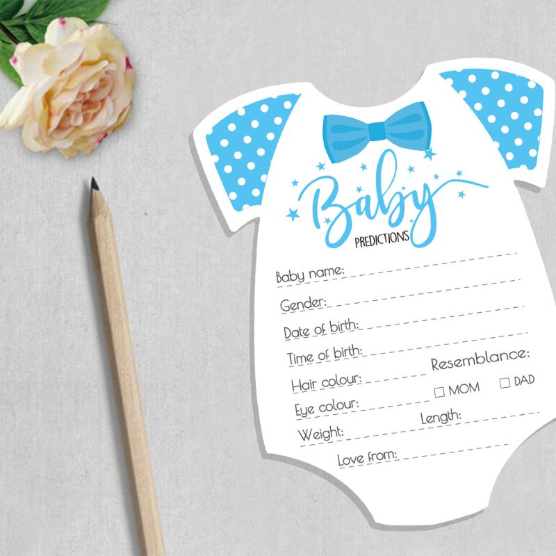 Mary 10pcs / Pak Kartu Permainan Prediksi Untuk Baby Shower