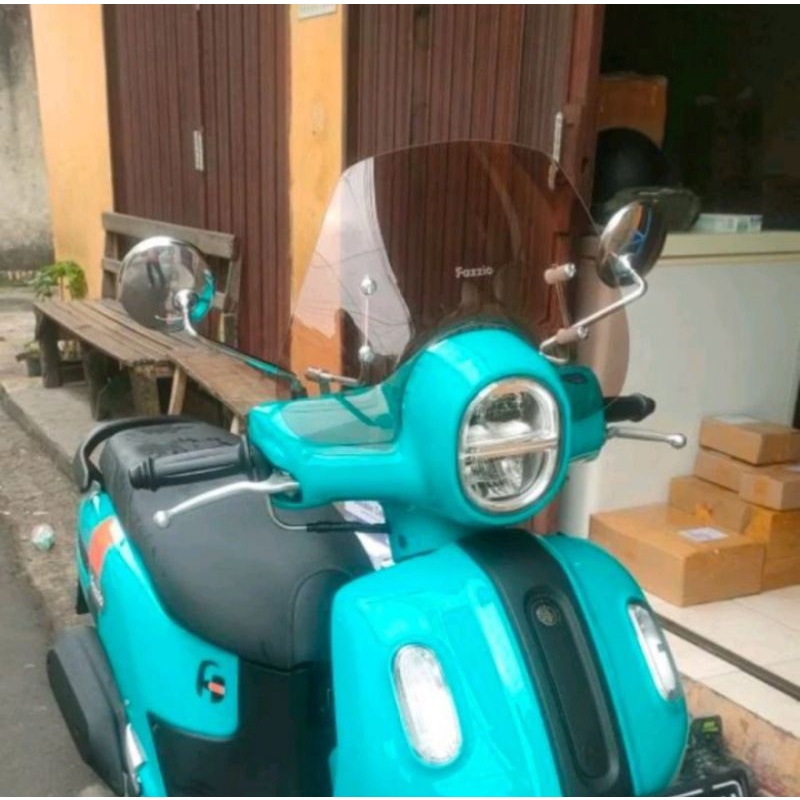 flyscreen windshield fazzio - visor Yamaha fazzio hybrid - aksesoris Yamaha fazzio