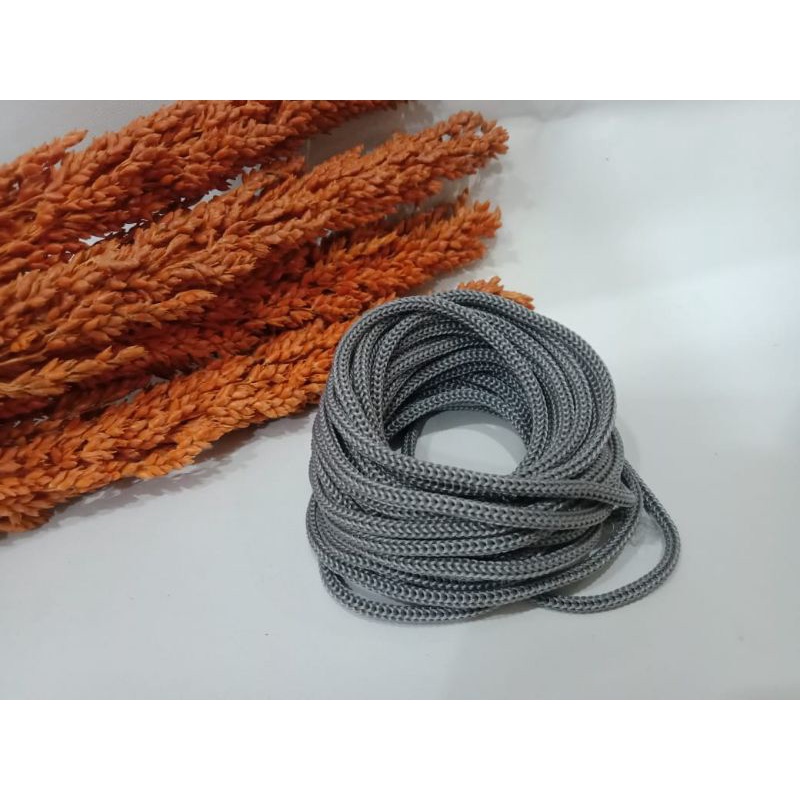 5 meter tali kor tali strap mask meteran roll DIY