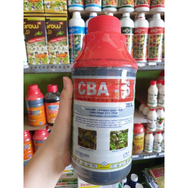herbisida cba 6 / cba-6 865sl isi 1 liter