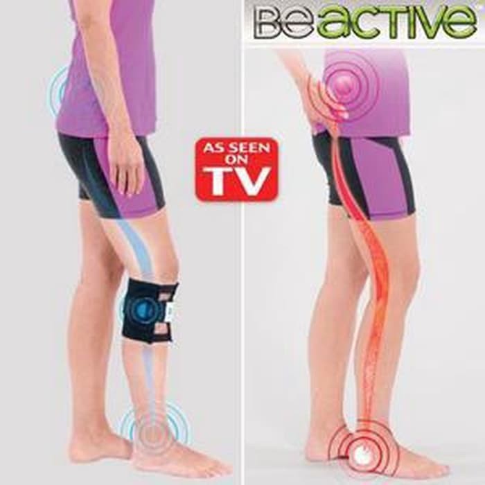 VOM-Be Active Leg Bracer Alat Pereda Nyeri Pinggang / Punggung / Kaki 0580
