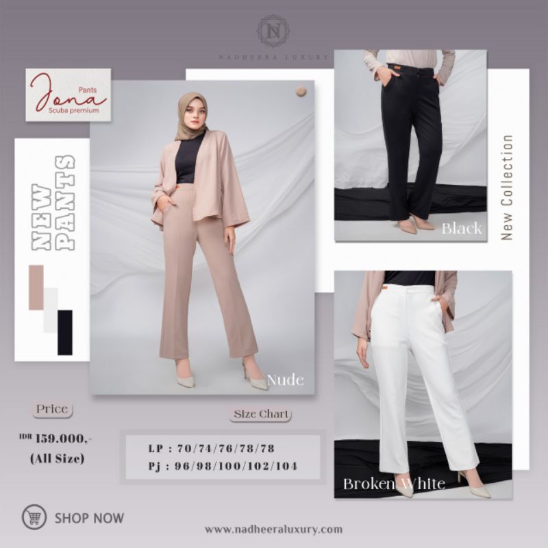 Jona pants | Nadheera luxury