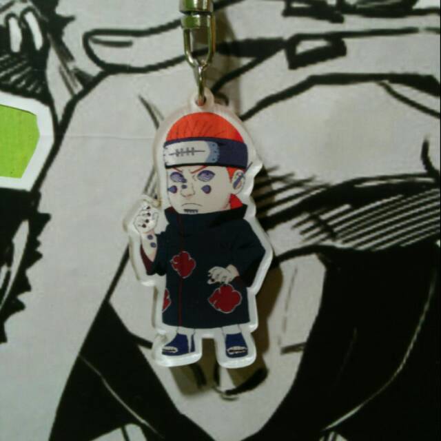 Gantungan Kunci/Tas Anime Naruto Karakter Crew Pain 4
