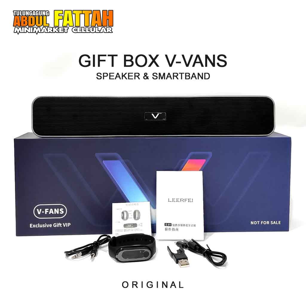 Speaker V-Fans Exclusive New Original Fullset Murah