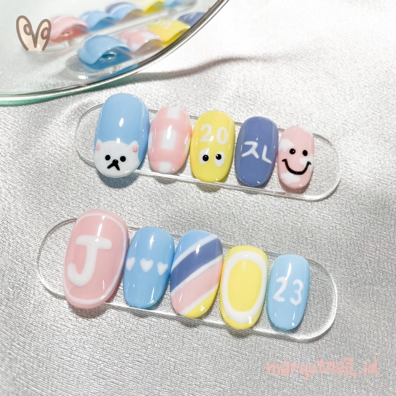 NCT JENO FAKE NAILS
