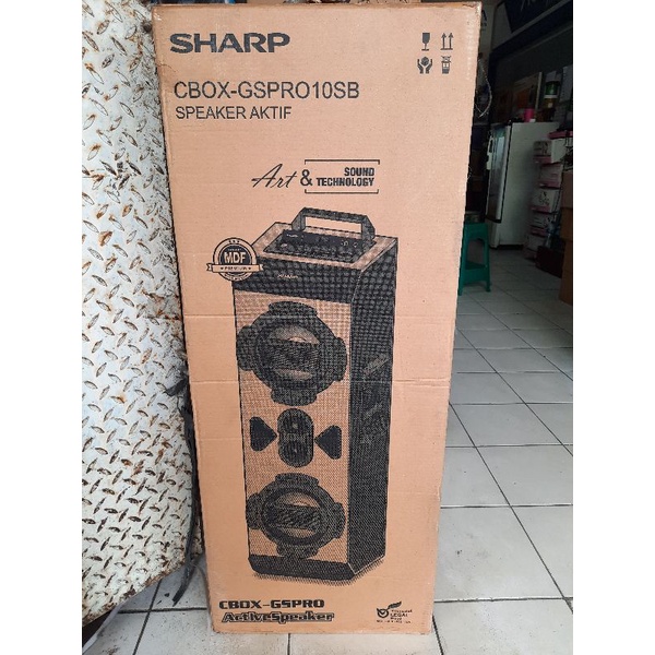 speaker sharp cbox-10sb