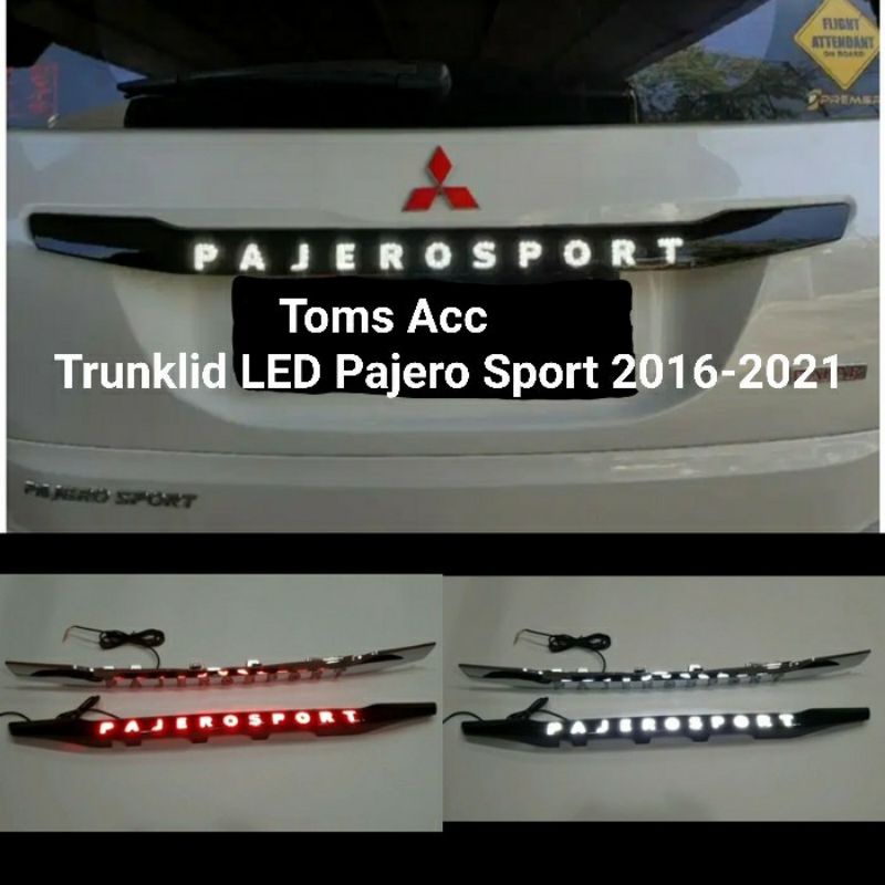 Trunk Lid LED Pajero Sport 2016 2021Trunklid Mitsubishi
