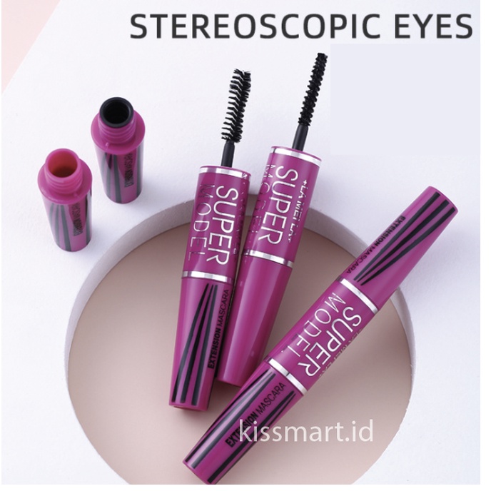 Maskara 2 in 1 Double Side Lentik Rapi Slender Mascara Natural Roots LA111