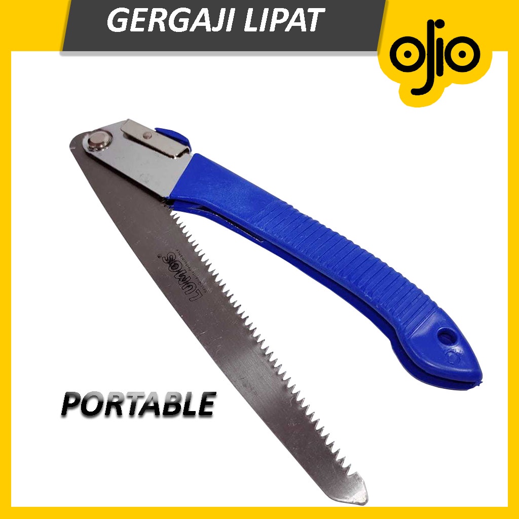 OJIO Gergaji Lipat Portabel -Gergaji Bonsai Lipat - Gergaji Kayu Mini Lipat Portabel Ringan