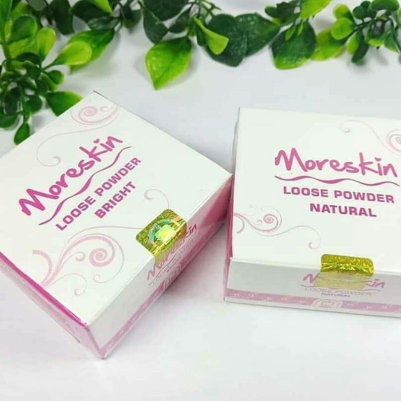 MORESKIN LOOS POWDER NASA//BEDAK TABUR NASA//GLOWING//TAHAN LAMA