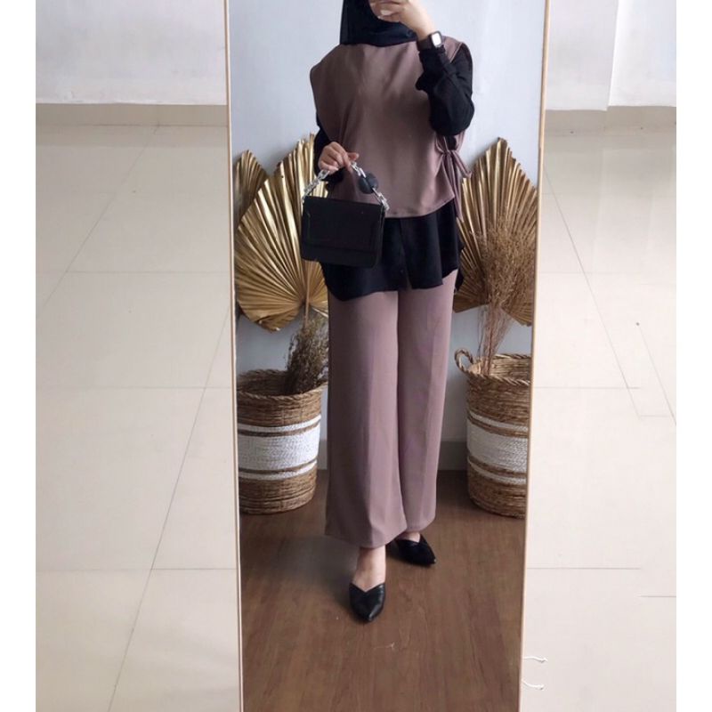 baju Kekinian/pakaian wanita/baju cantikDALTANA SET 2IN1