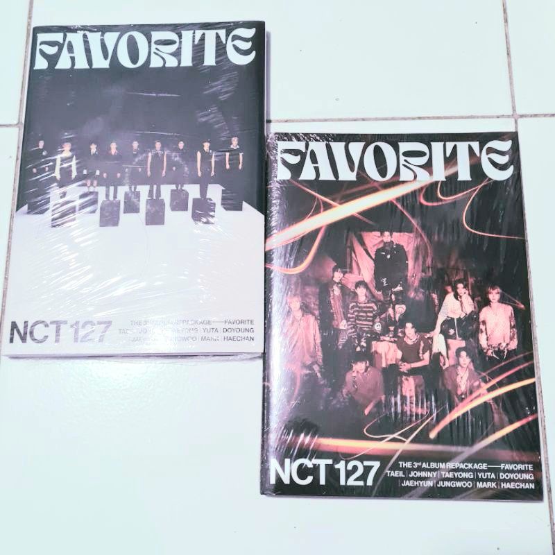 (READY SEALED) NCT 127 Album - Favorite (repackage) (Classic/  Catharsis) [NO POSTER] NCT 127 Jaehyu
