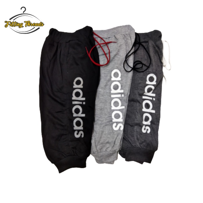 Celana Joger Pants 7/8 Jogger Pendek Training Adidas Remaja Dewasa Cowok Cewek / Celana Jogger Olahraga Harian Pria Wanita