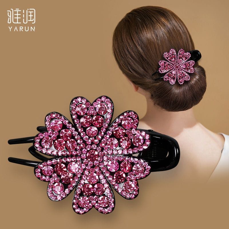 JEPIT RAMBUT KOREA SANGGUL WANITA ELEGAN MOTIF TERBARU ORIGINAL IMPORT