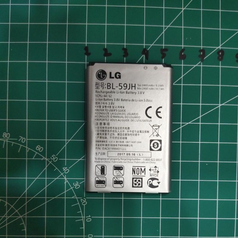 LG v10 / BL-45b1f , LG OPTIMUS L7II / P715 / BL-59JH , LG P705 / OPTIMUS L7 / E450 / OPTIMUS L5 / BL-44JH , LG G4 MINI / BL-49SF BATERAI BATTERY batt batre mantul murah meriah