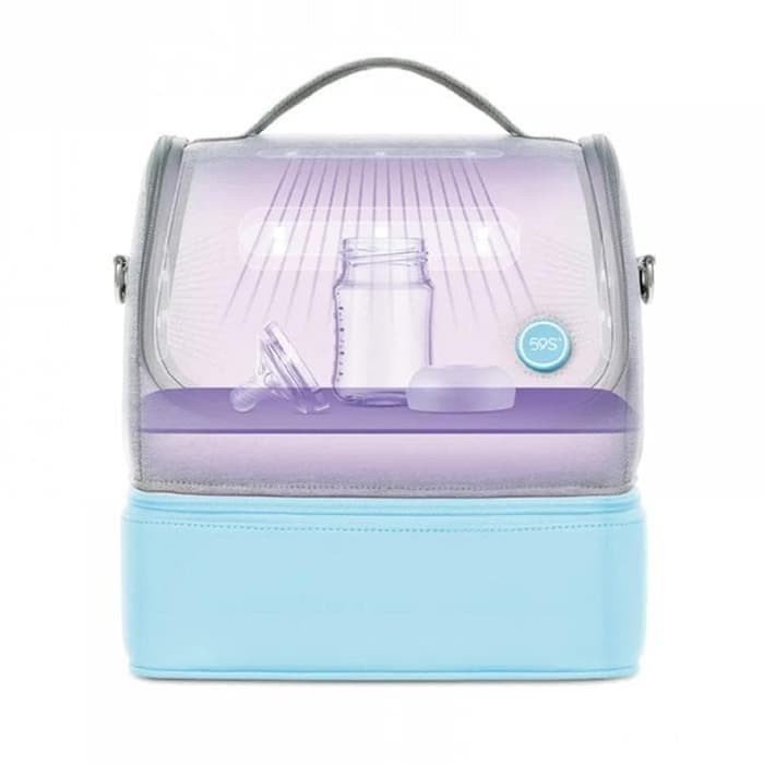 59S UVC LED Sterilizing Mommy Bag Tas Strerilizer Portable Pompa Asi UV