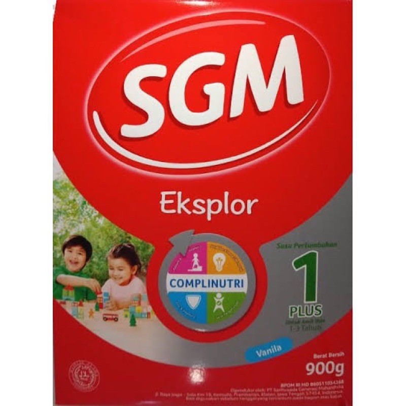 SGM eksplor 1+ Vanilla/Madu 150/900 gram