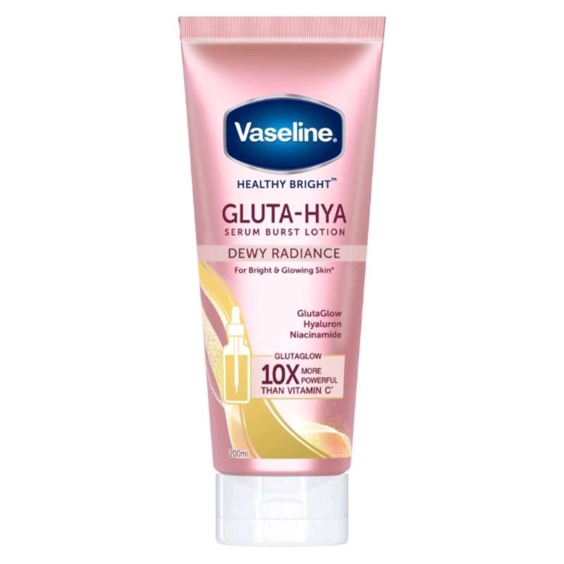 Vaseline Healthy Bright Gluta-Hya Serum Burst UV Lotion 200ml