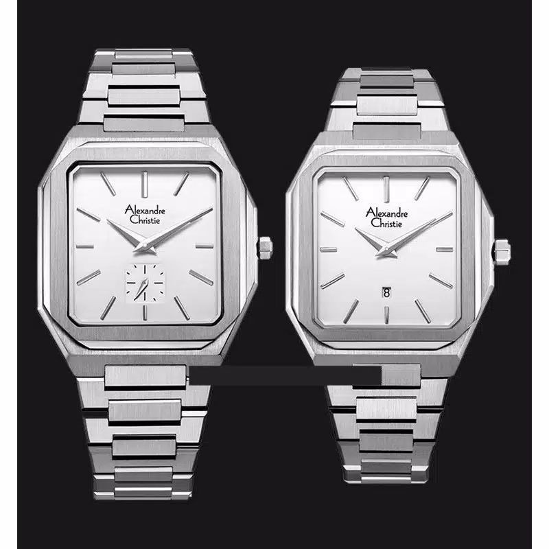 ALEXANDRE CHRISTIE AC8601 AC 8601 JAM TANGAN COUPLE ORIGINAL