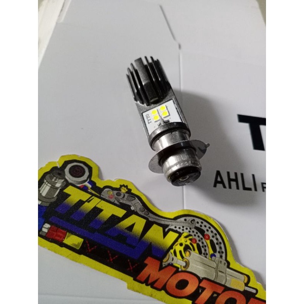 Lampu Led Depan Tyto 2 sisi M2B Cree Original AC DC 8 Watt H6 motor supra Beat Vario Mio Jupiter MX-1