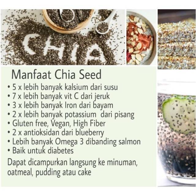 Organic Black Chia Seed 50 gr