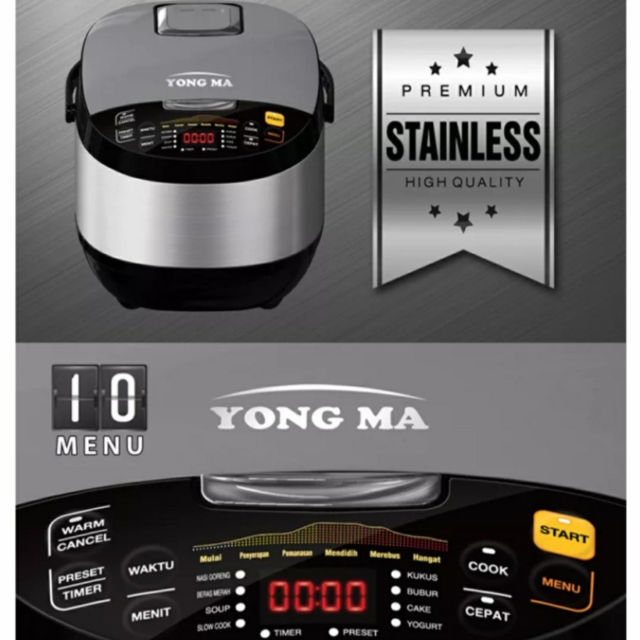 Yongma Digital Magic Com 2 Liter SMC-7047/ SMC7047 / SMC 7047