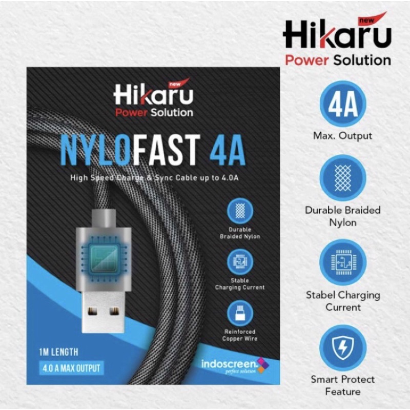 KABEL DATA MICRO  NYLOFAST 4A HIKARU