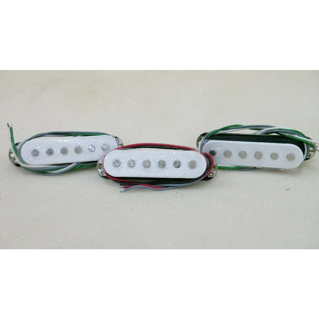 Pickup gitar elektrik SSS White Original Ibanez AZ Essentials (AZES)
