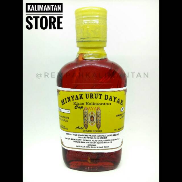 Minyak Urut Minyak Pijit, Minyak Urut Dayak