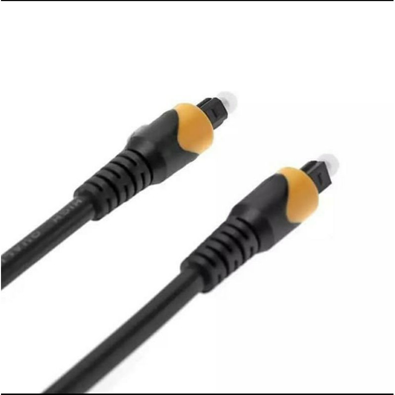 [COD] KABEL DIGITAL AUDIO OPTICAL TOSLINK SPDIF FIBER OPTIK 1.5METER UNTUK KE SPEAKER AKTIF ORIGINAL