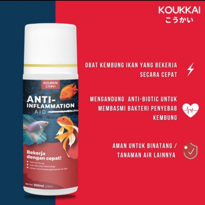 KOUKKAI - Anti Inflammation Aid / Obat Dropsy (Siknas)