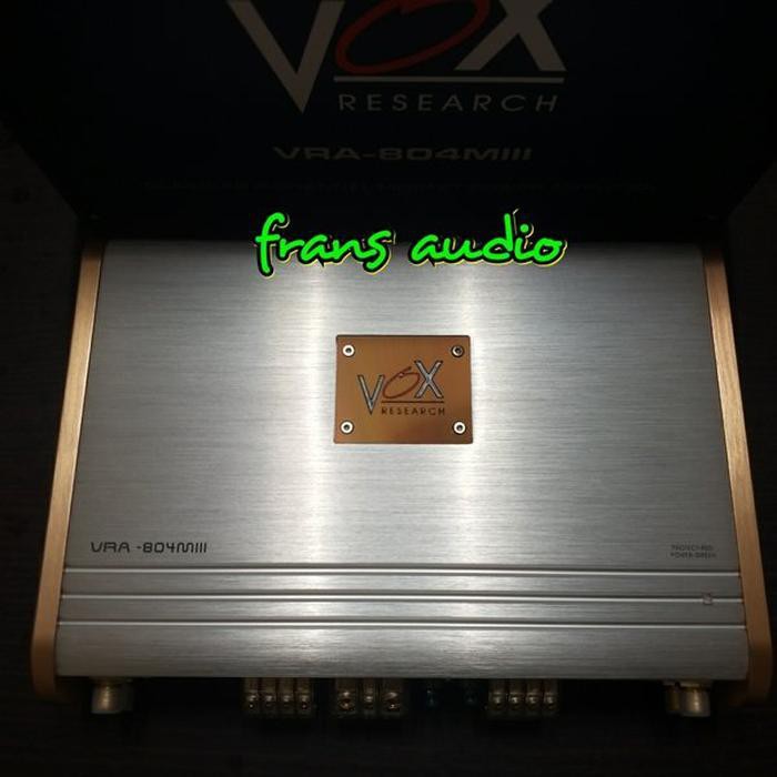 power 4channel Vox research Vra 80.4