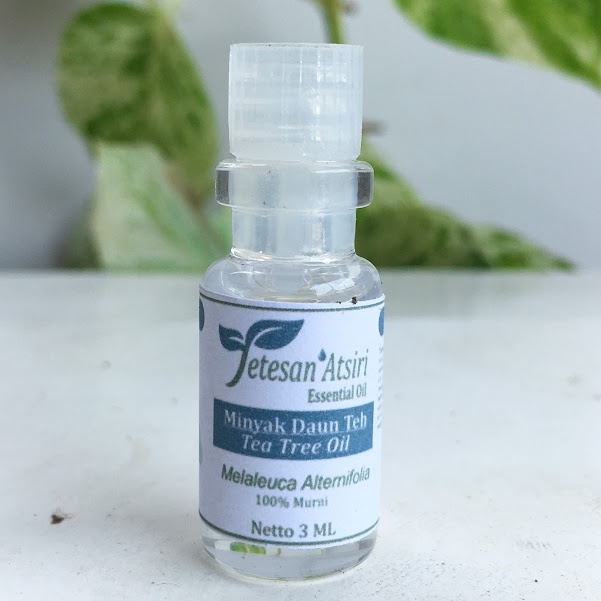 3ml minyak atsiri daun teh murni tea tree pure essential oil aromatherapy aromaterapi diffuser humidifier oil tanpa campuran