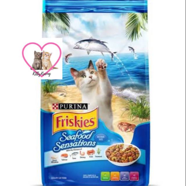 Friskies Seafood Sensation 1.1kg Makanan Kucing