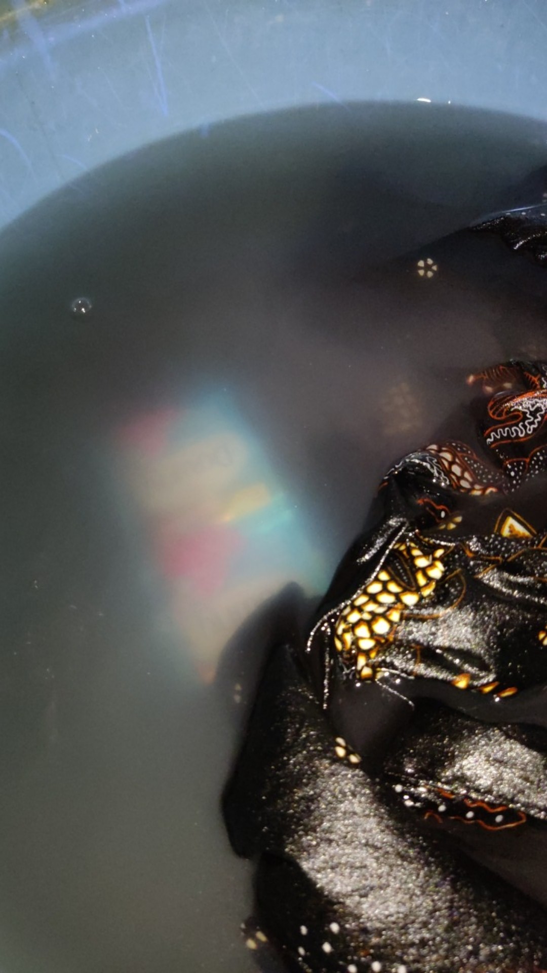 Kemeja Batik Pria Lengan Panjang Size M L Xl Xxl  Bswart Batik Hrb026 Kenongo Hem Panjang Padi