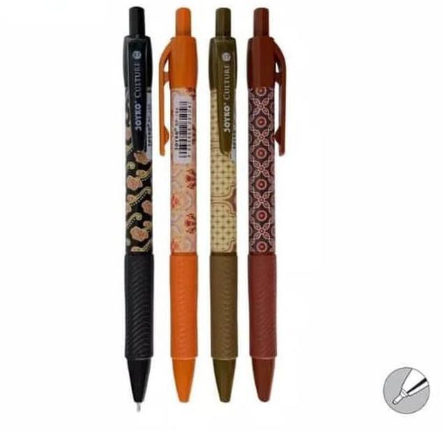 

Wow Murah><-950 PEN BATIK JOYKO - BALLPEN BP184 CULTURE - PULPEN HITAM