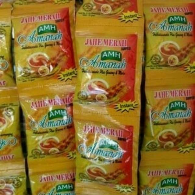 

JAHE SUPER AMANAH 1 renceng 12 sachet II MINUMAN INSTAN