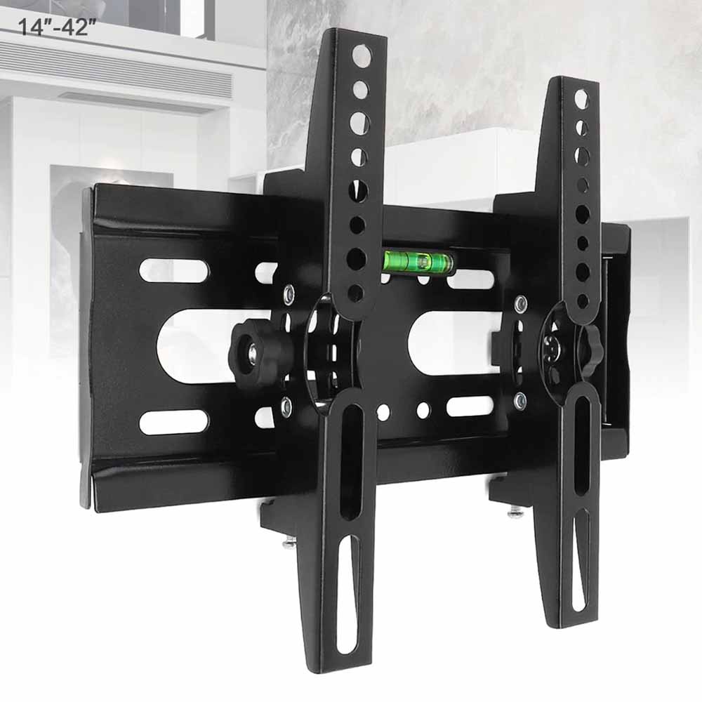 Bracket TV Mount Flat Panel 20 x 20 cm Pitch for 14-42 Inch TV - C30 - Black