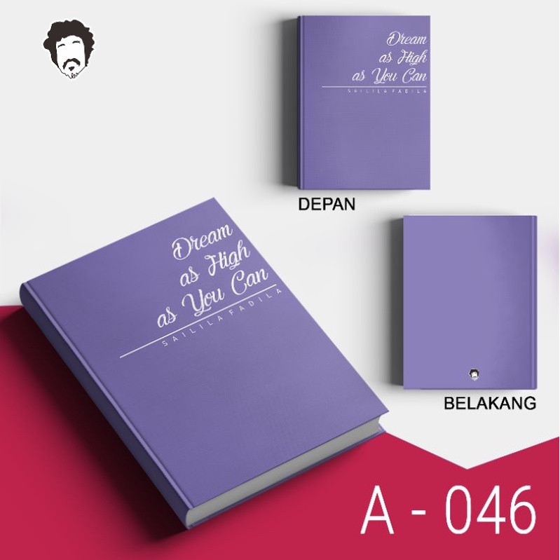 

Notebook Custom Hardcover A5 | Note Lucu | Buku Agenda - Muqibuku Series A part 6