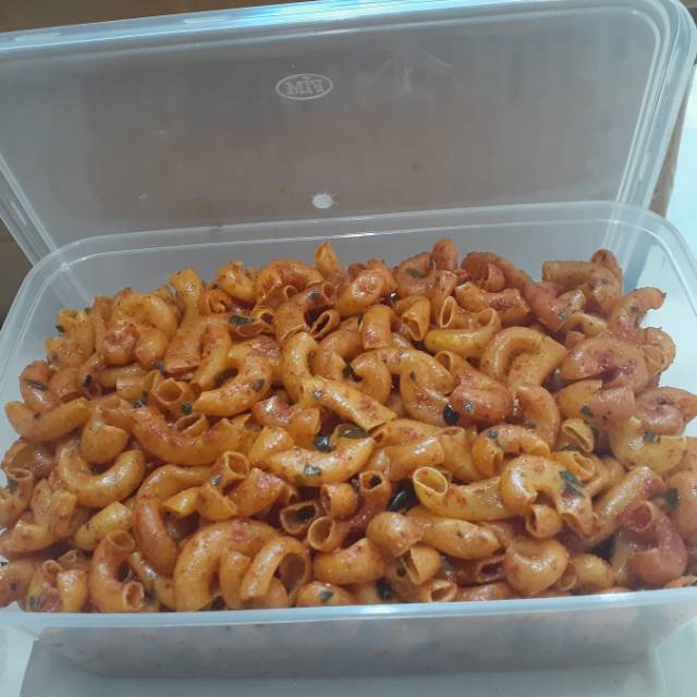 

Aneka rasa Makaroni kriuk kemasan box 250gram