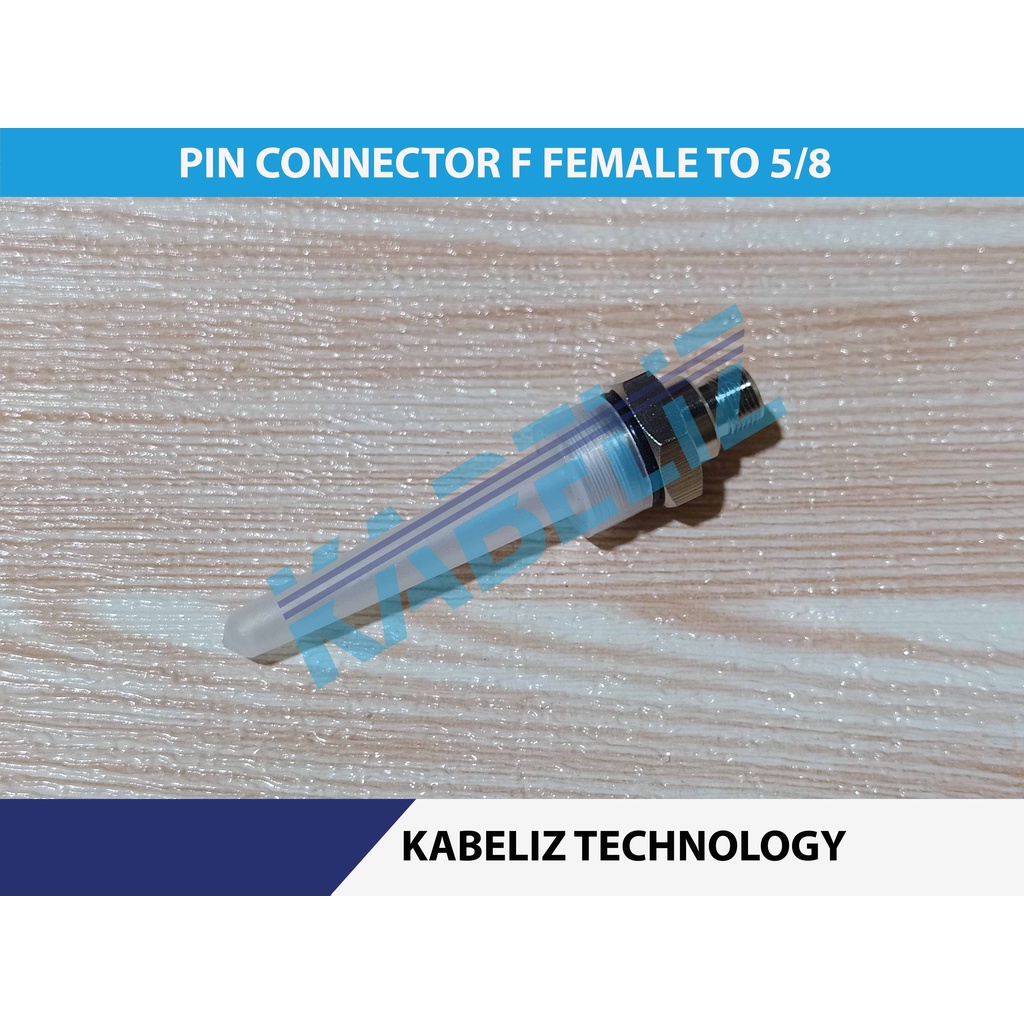 Pin connector F female to konnektor 5 per 8 ecer