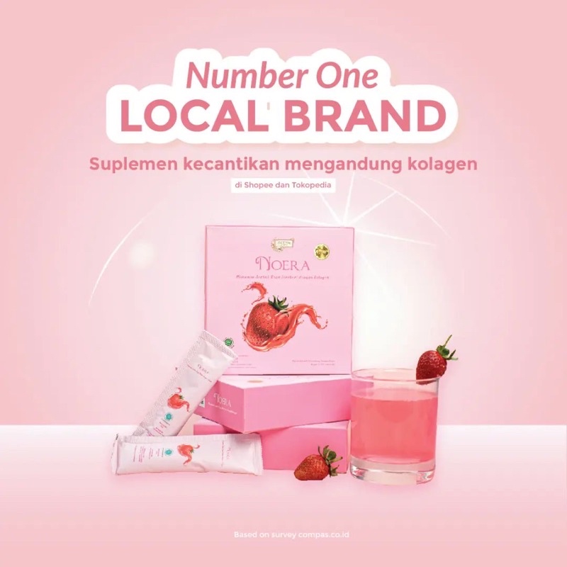 NOERA Collagen Drink - Suplemen Pemutih Kulit Badan BPOM Noera by Riesha