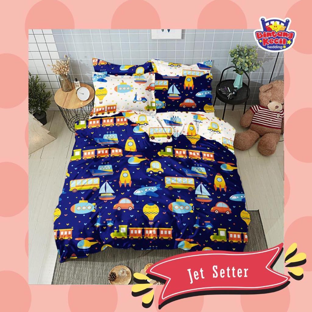 EINHOMESTUFF SPREI BINTANG KECIL MOTIF JET SETTER