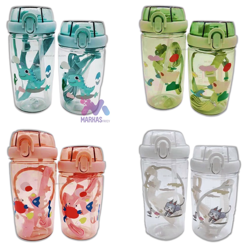 BOTOL MINUM ANAK SEDOTAN TALI PANJANG 550 ml 7305/7306/2667/2677/6767/0909/0108