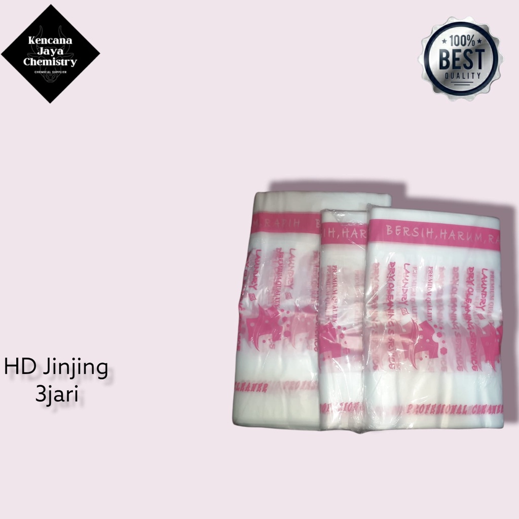 Plastik jinjing 3  jari sablon PINK | HD sablon jinjing 3 jari 1KG